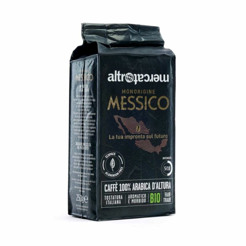 Caffè 100% arabica Monorigine Messico - macinato moka - bio - 250g