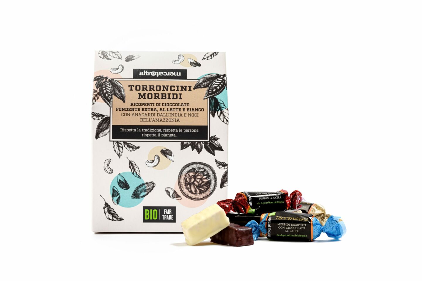 torroncini morbidi assortiti bio
