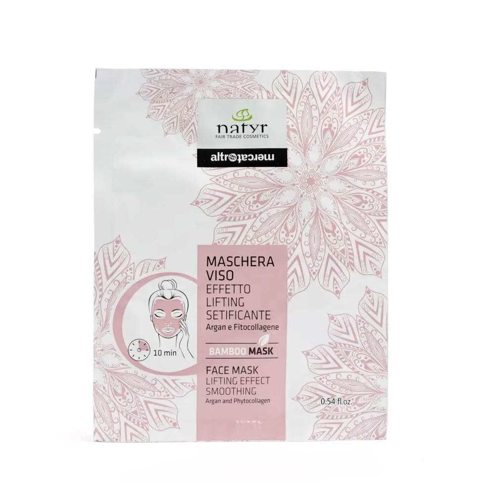Maschera in tessuto effetto lifting - Argan e Fitocollagene